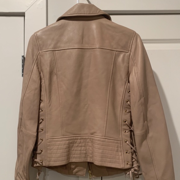 Wilson Women Leather Moto Jacket - Picture 3 of 4
